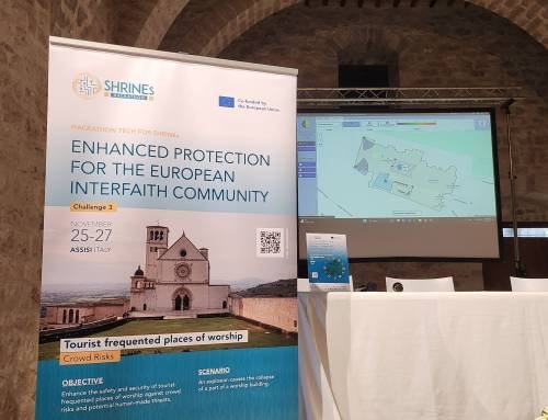 Attending SHRINEs Hackathon in Assisi on Protection of Places of Worship